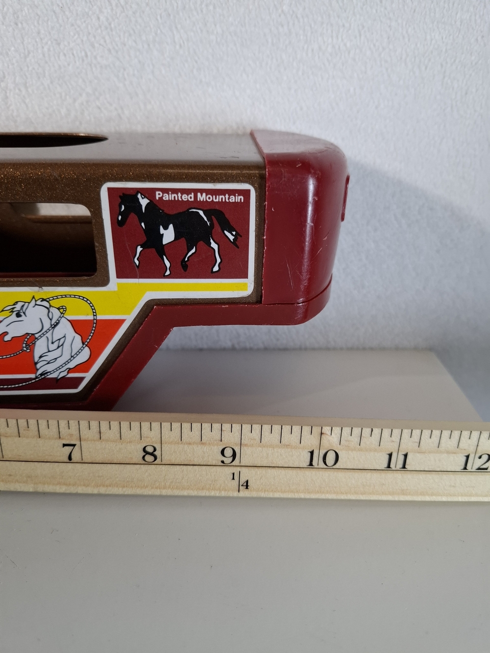 Nylint Vintage 90s Metal Red Kids Stable Trailer Toy - Picture 10 of 12